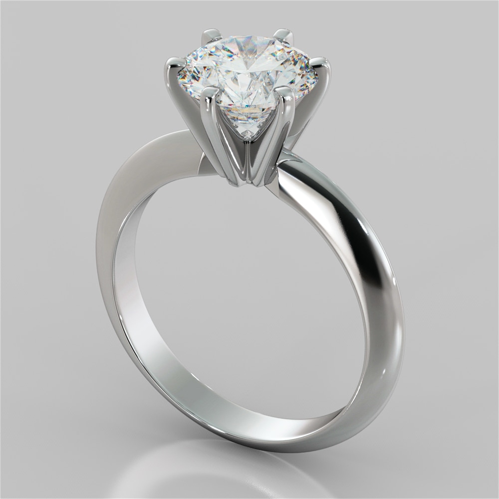 Tiffany 6 prong solitaire 2025