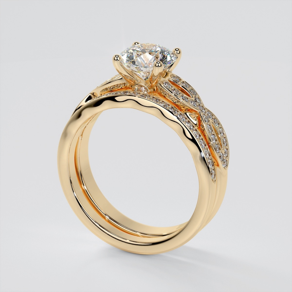 Wedding ring infinity design on sale