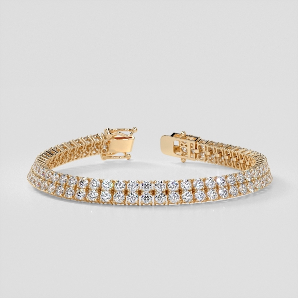 Double 2025 tennis bracelet