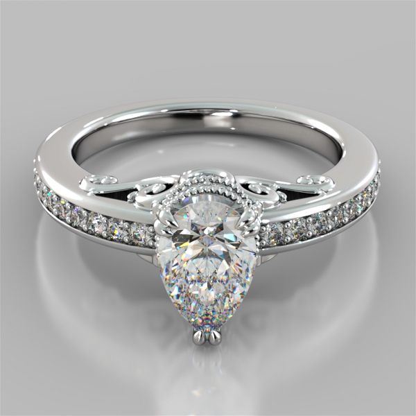 The Agape 750 Collection Engagement Rings