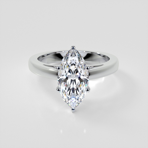 1930's Antique Art Deco Platinum 0.80ctw Diamond Ring