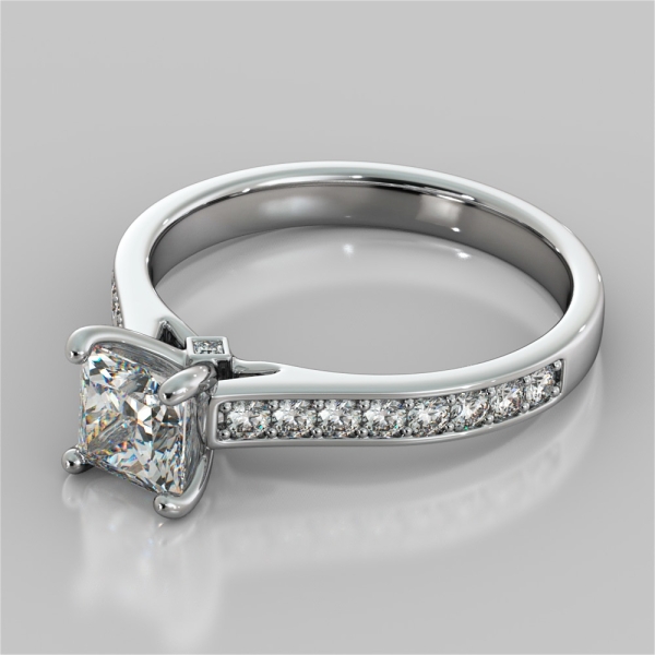 Chocolate princess online cut diamond ring