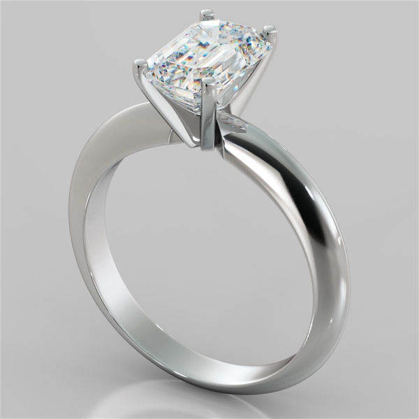 Shop: Lab Grown Diamond Tiffany Style Engagement Rings - Solitaire