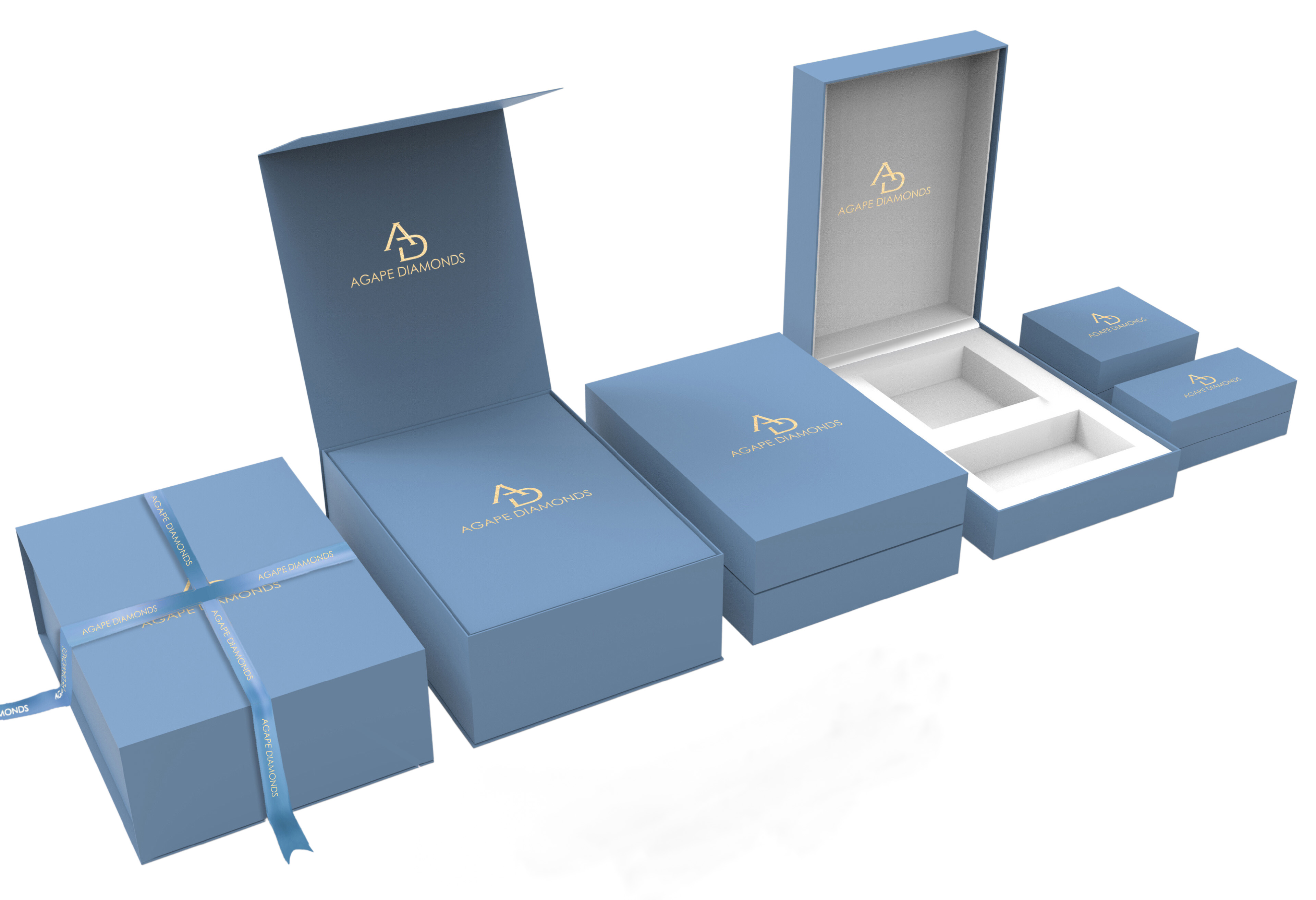 Agape Diamonds Ring Packaging